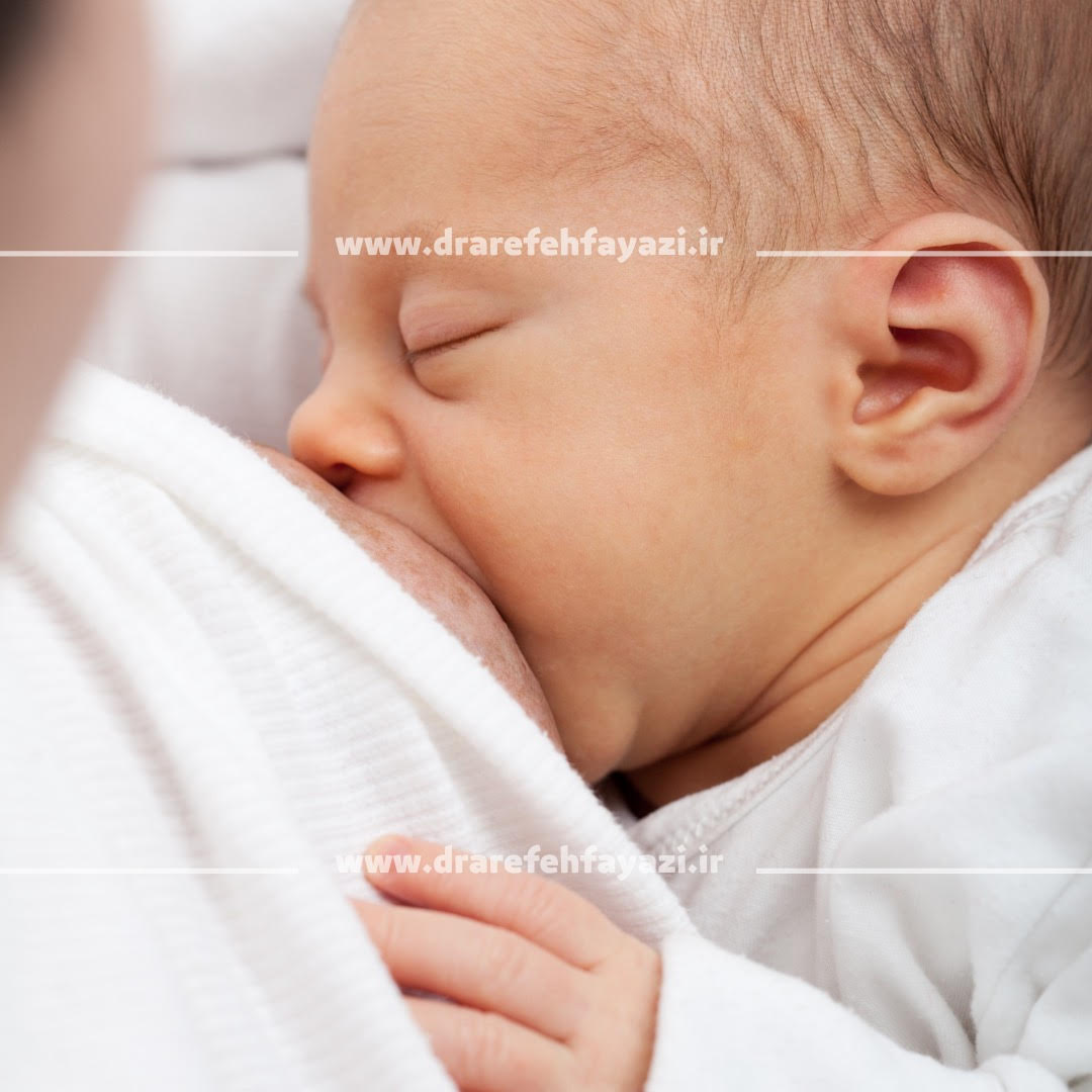 از کجا بدانم شیرخوار صحیح شیر می خورد ؟ 